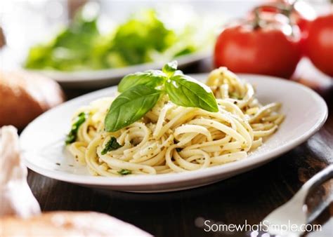 Build Your Own Pasta Bar - An Easy Dinner Idea by Somewhat Simple