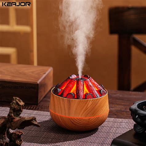 Mini Humidificador De Aire Ultras Nico De Ml Humidificador De Fuego