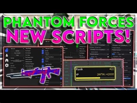 New Phantom Forces Script Gui Hack Legit Aimbot Rage Mode Unlock