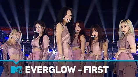 Everglow 에버글로우 First Asia Song Festival Mtv Asia Youtube