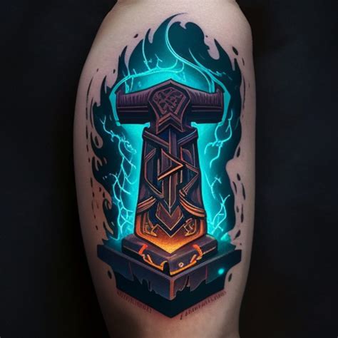 58 Mjolnir Tattoo Ideas - TattooClue.com