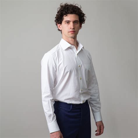 Camisa Blanco Estructura Plana Marca Colletti Cl Sico