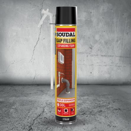 SOUDAL GAP FILLING FOAM HAND HELD 750ML Screwfix