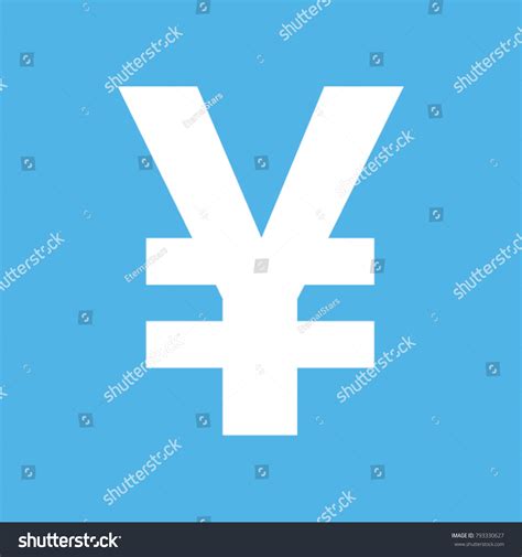 Japanese Yen Vector Symbol Stock Vector (Royalty Free) 793330627