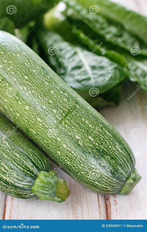 Fresh Green Zucchini Stock Image Image Of Vegan Spring 23934911