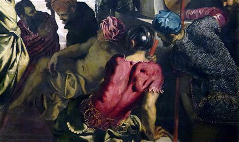 Tintoretto The Miracle Of The Slave Detail With Figure A Flickr