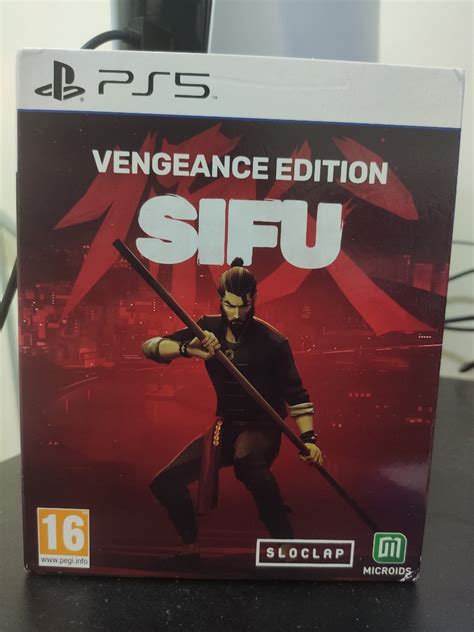 Ps Sifu Vengeance Edition Video Gaming Video Games Playstation On