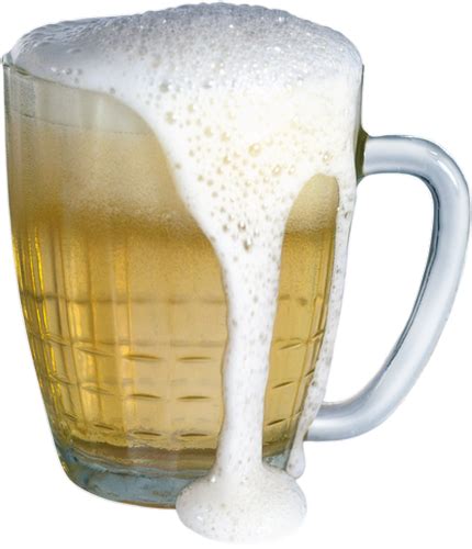 Chope De Bière Png Mousse Bier Glass Of Beer Png