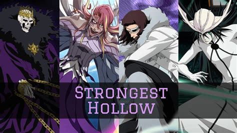 Who Was The Strongest Hollow In Bleach No Hybrids Youtube