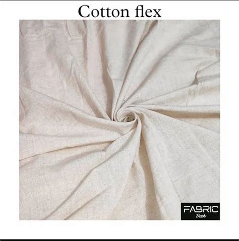 Plain Flex Cotton Fabric At Rs Meter Plain Cotton Cloth In New