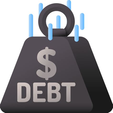 Debt 3d Color Icon Freepik