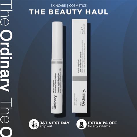 The Ordinary Multi Peptide Lash And Brow Serum 5ml Shopee Philippines