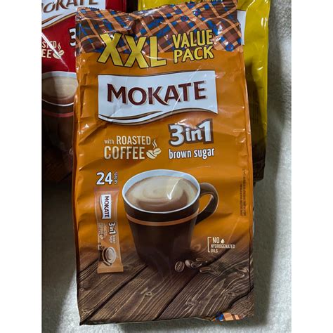 Mokate 3in1 With Roasted Coffee 24 Sachets Shopee Philippines