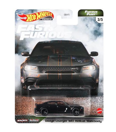 Hot Wheels Premium Real Rider Dodge Charger Srt Hellcat