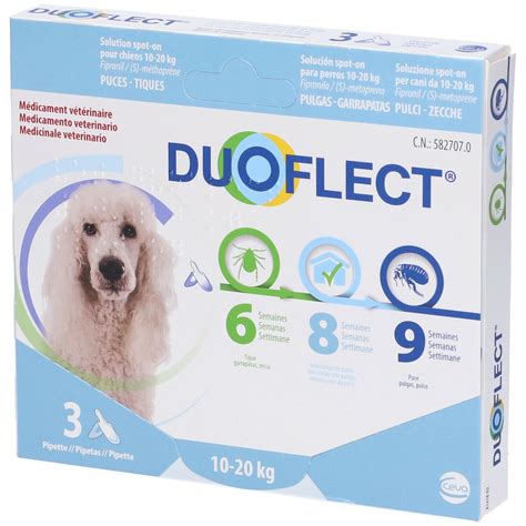 Duoflect Soluzione Spot On Per Cani Da 10 20 Kg 3 Pz Redcare