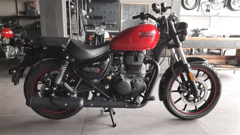 Royal Enfield Meteor 350 FIREBALL RED YouTube