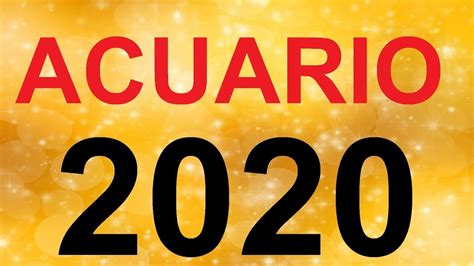 Acuario 2020 ♒ Madre MÍa 🔥😍🔥 Lo Que Llega Para Ti 💖 HorÓscopo Tarot