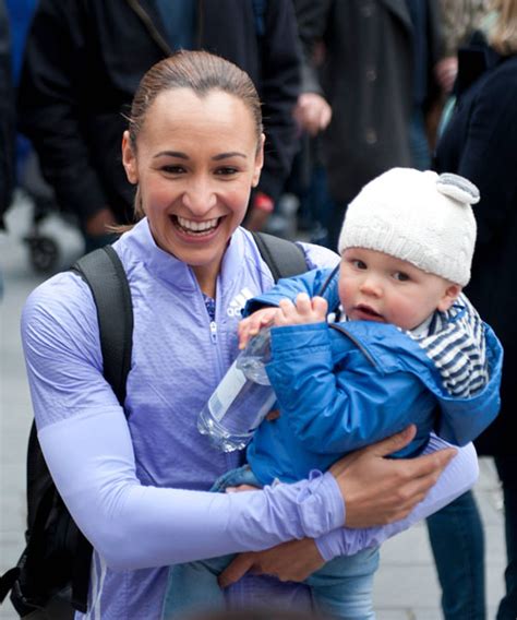 Jessica Ennis-Hill gives fans a first glimpse of baby son Reggie 10 ...