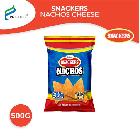 Prifood Snackers Nachos Cheese G Shopee Malaysia