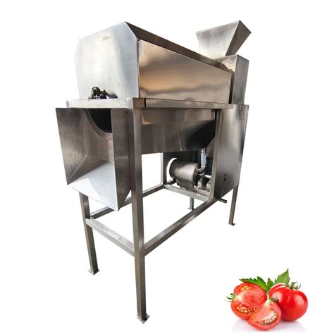 Automatic Tomato Seed Core Remover Extractor Tomato Paste Pulp