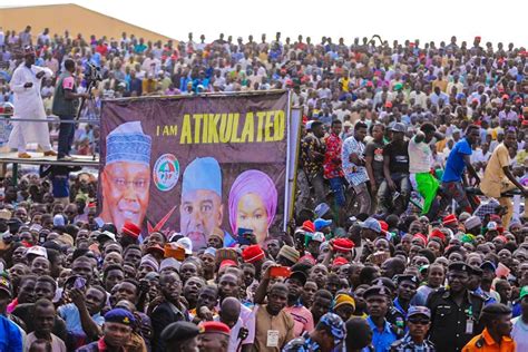 Atiku PDP Presidential Campaign Rally In Yobe State Politics Nigeria