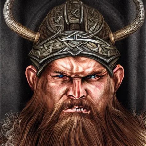 A Portrait Of An Angry Viking Highly Detailed Stable Diffusion Openart