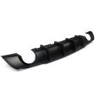 Matte Black Shark Fins Rear Diffuser Dual Exhaust For Chrysler S