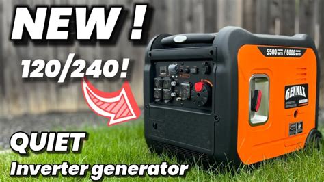 GENMAX 240 Volt Generator 5500 watt Genmax 5500i Inverter Generator ...