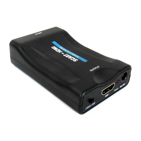 P Scart To Hdmi Mhl Converter Audio Video Adapter For Hdtv Stb Sky