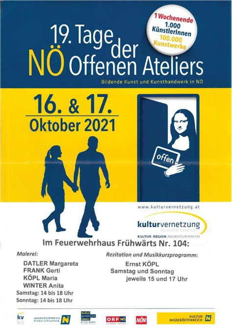 Tage Der N Offenen Ateliers Oktober Gastern