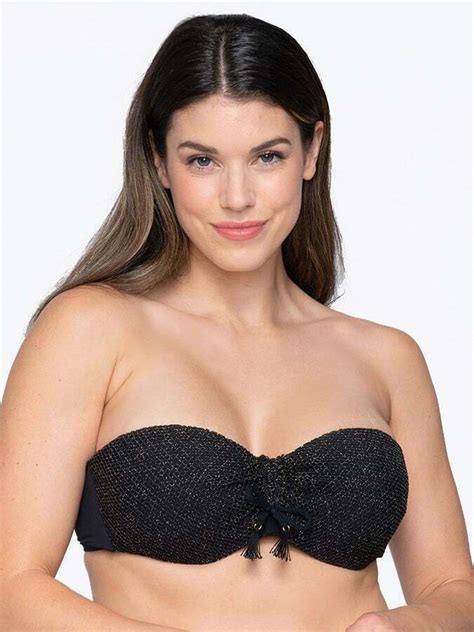 Luna 93811 Strapless Bikini Top με Ενίσχυση Μαύρο Skroutz gr