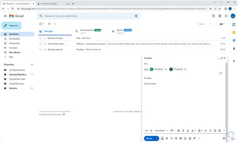 C Mo Enviar Un Correo A Varios Destinatarios Solvetic