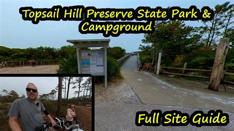 Topsail Hill State Park Full Site Guide Youtube