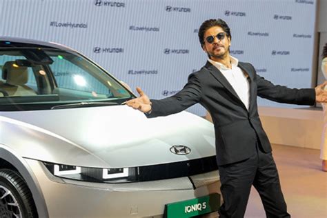 Hyundai Ioniq Launched By Shahrukh Khan At The Auto Expo Will