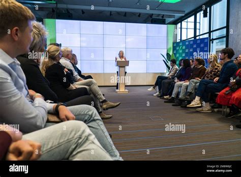 The Hague Party Leader Sigrid Kaag During A Party Meeting Of D