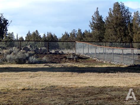 No Climb Fence installation and repair in Central Oregon