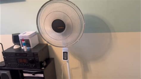 Lasko S16614 Pedestal Fan Blade Perfectly Balanced And Initial Checkout