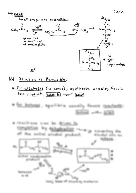 SOLUTION Carbonyl Condensation Reactions Studypool