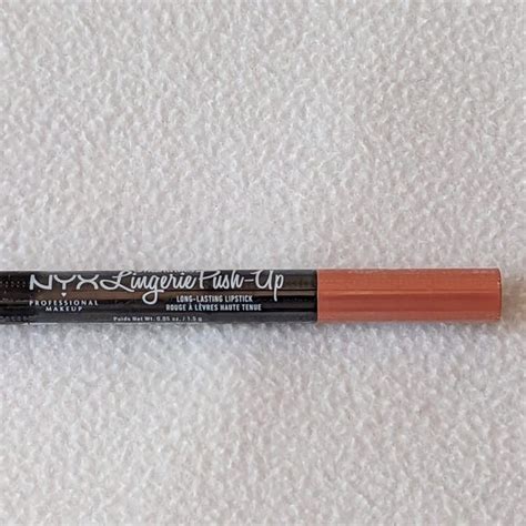 Nyx Makeup Dusk To Dawn Warm Beige Nude Liplipls Lip Lingerie Pushup Lipstick Poshmark