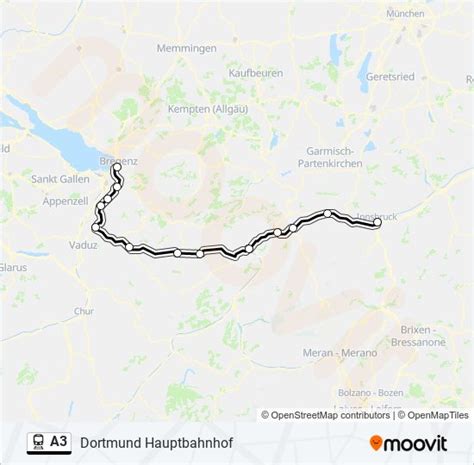 A3 Route Schedules Stops Maps Dortmund Hauptbahnhof Updated