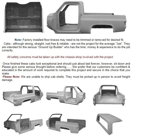 Chevy Truck Body Parts