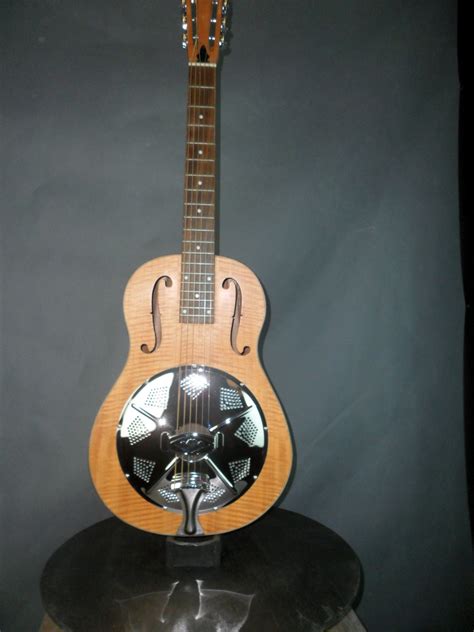 Triolian 12 Fret Wooden Single Cone Resonator Guitar Folk And Guitar Price