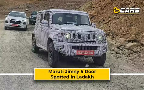 2023 Maruti Suzuki Jimny 5 Door Spotted On Test In Ladakh