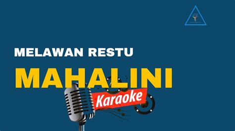 Melawan Restu Mahalini Lirik Karaoke YouTube