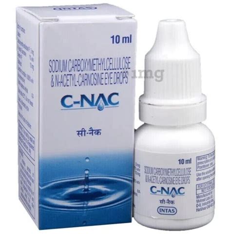 C Nac Eye Drop N Acetyl Carnosine Eye Drops Ml Free Shipping