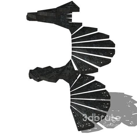 Staircase 3d Model Buy Download 3dbrute