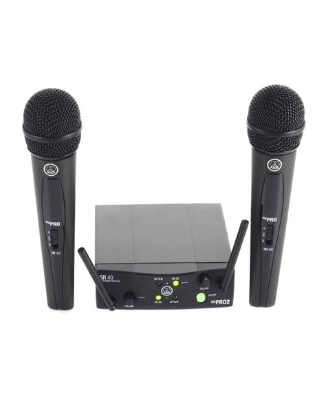 AKG WMS 40 Mini Dual Vocal MA SONO By Groupe Master S