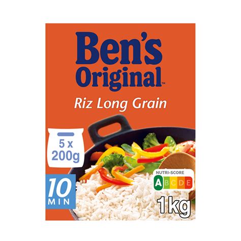 Riz Long Grain Min Bens Original Ivoire Supermarch