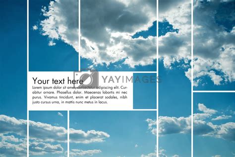 Blue Sky Template by alladinian Vectors & Illustrations with Unlimited ...