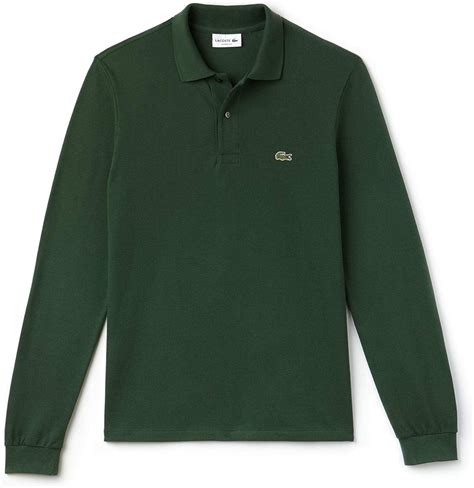 Lacoste Mens Long Sleeve Polo Shirt Uk Clothing